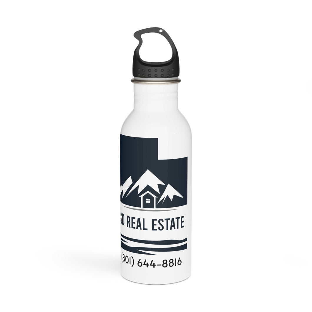 Adventure-Ready Stainless Steel Water Bottle - Perfect for Outdoor Enthusiasts & Real Estate Agents